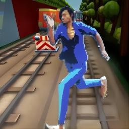 奔跑吧快乐出发蓝色妖姬跑酷下载